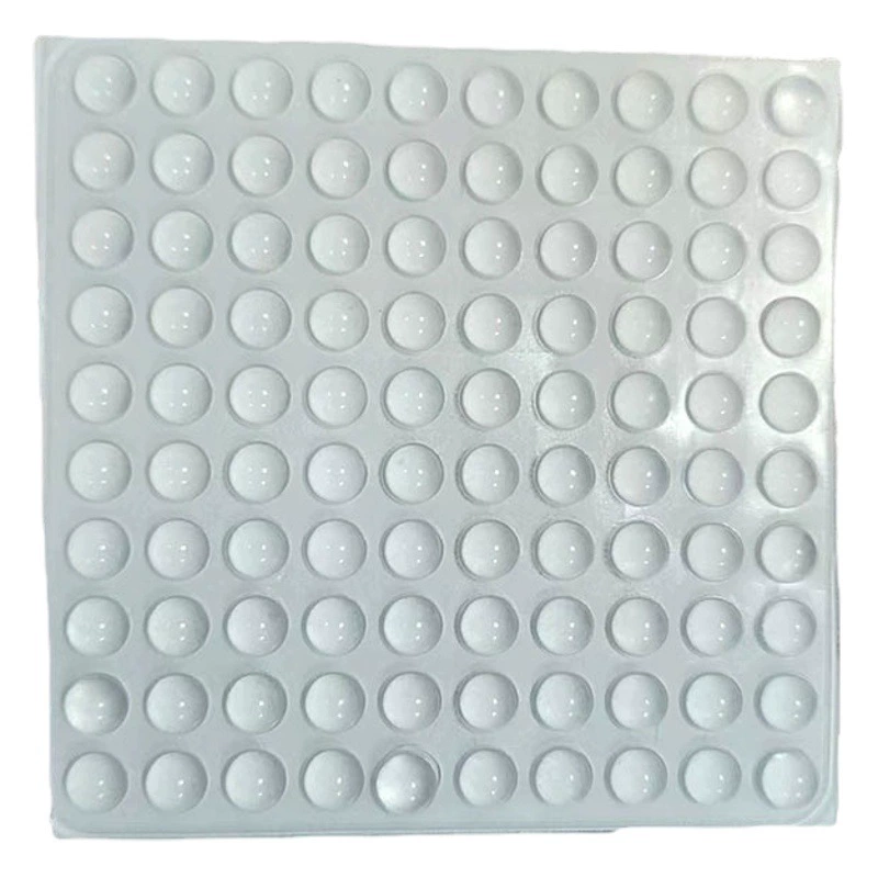 Прозрачные силиконовые частицы, предотвращающие столкновение, Электронная мебель, автомобильная противоскользящая амортизация, глушитель, наклейки для предотвращения столкновений, самоклеящийся силиконовый коврик для ног