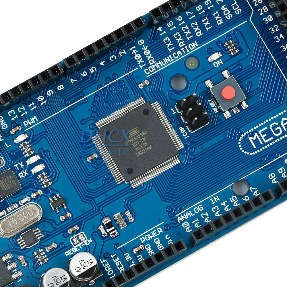 Плата разработки MEGA2560 R3 (2012 новая версия, ATMEGA16U2, официальная версия)