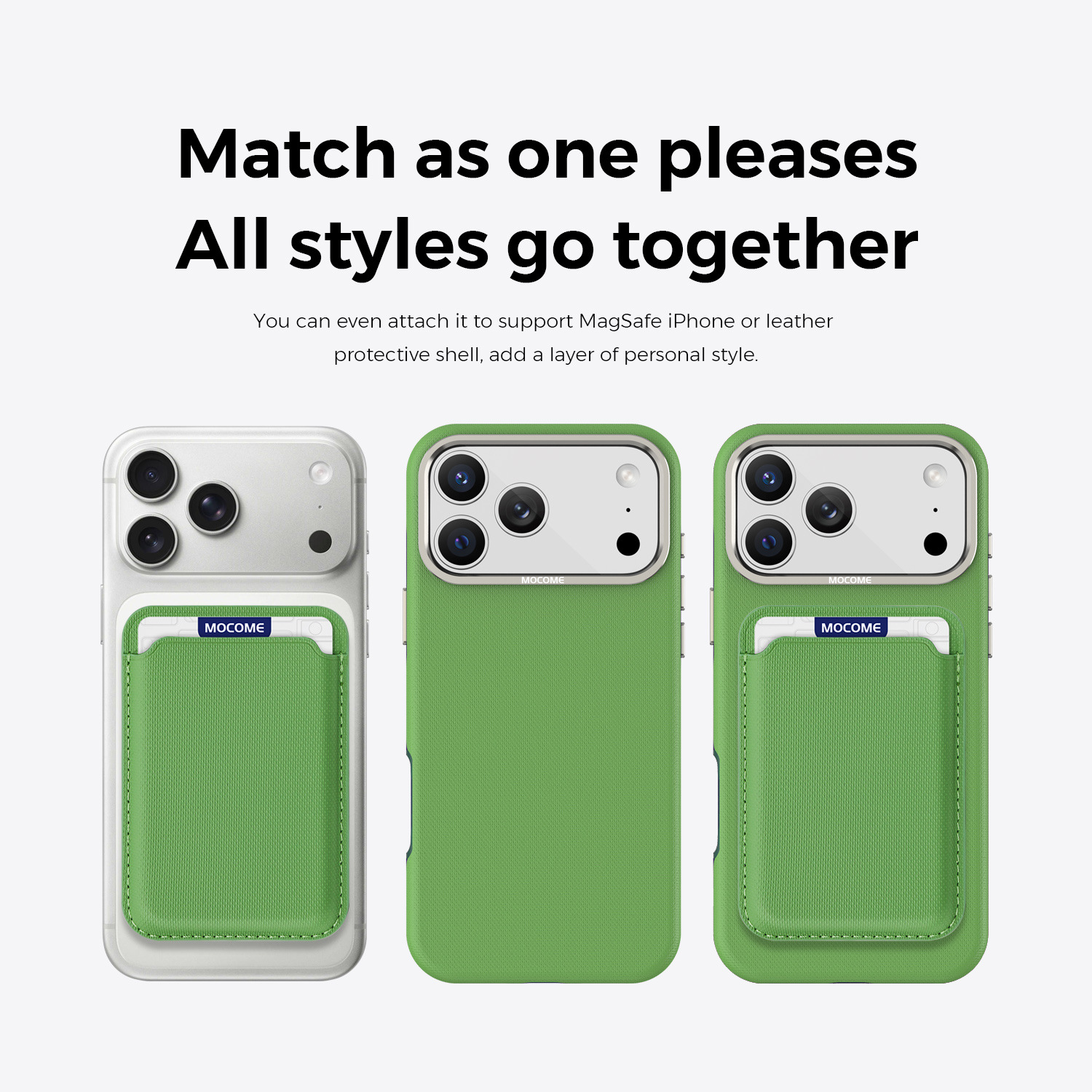 Ốp lưng từ tính iPhone 11-16 Pro Max chất liệu vải công nghệ MagSafe chống sốc — Cam【Ví thẻ】, Xanh dương【Ví thẻ】, Đen【Ví thẻ】, Xanh lá【Ví thẻ】 chi tiết 33