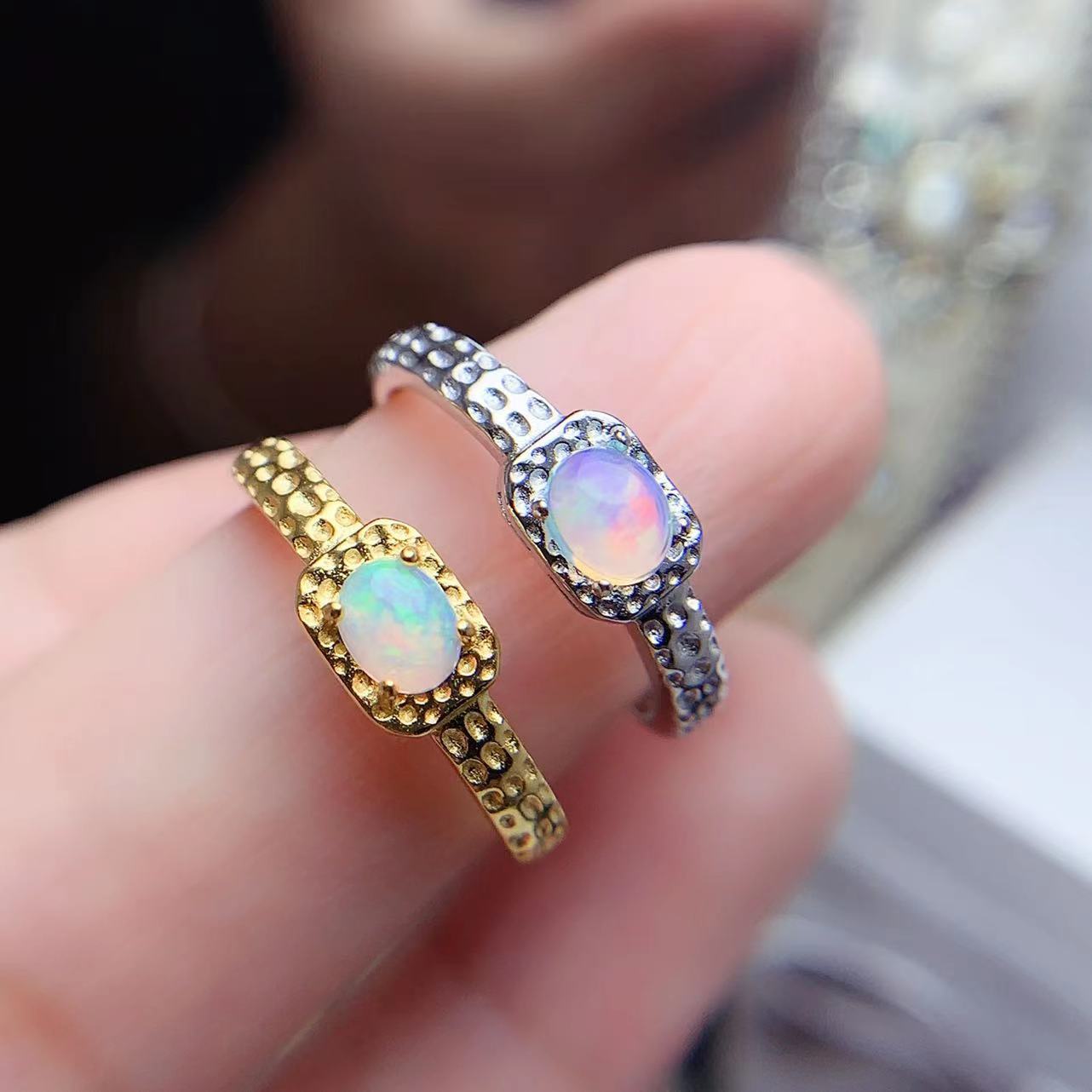 Organic with a forged pattern ring