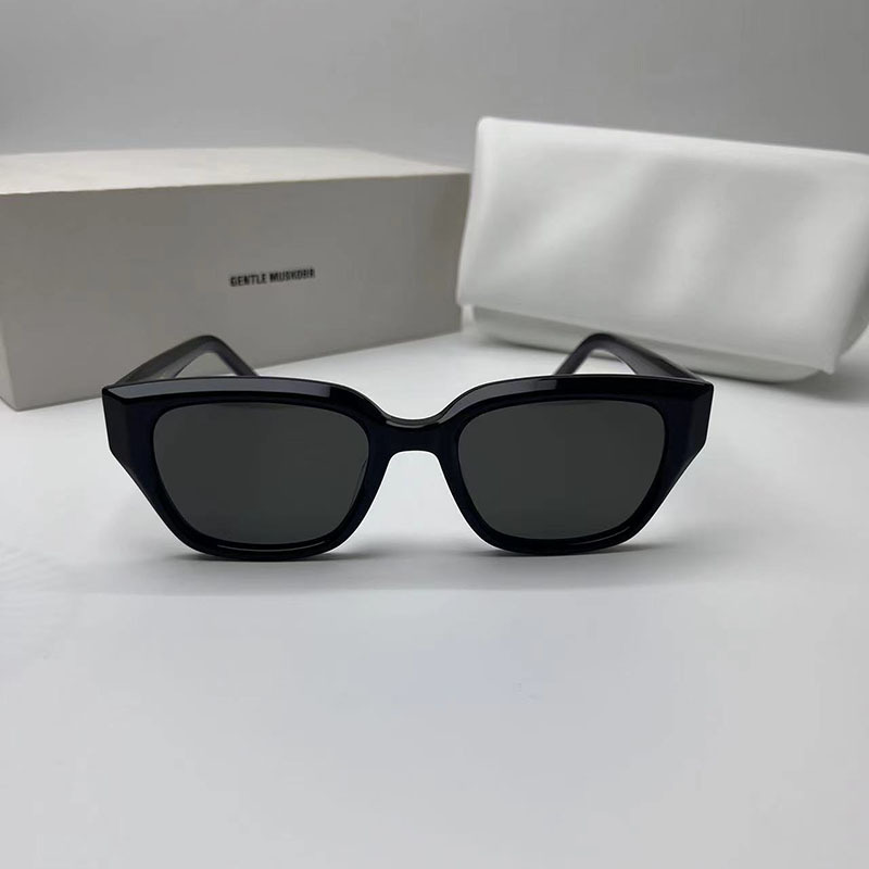 2024GM サングラス ダッド キャットアイ サングラス 女性用 大きな顔痩せ効果のある男性用 nab 抗紫外線メガネ インスタイル