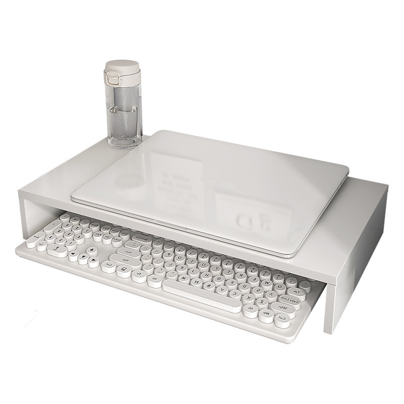 Escritorio portátil estante de aumento dormitorio buena oficina monitor de escritorio escritorio estante almacenamiento