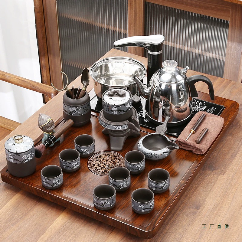 Small teapot, automatic tea set for home use for living room, fully automatic
