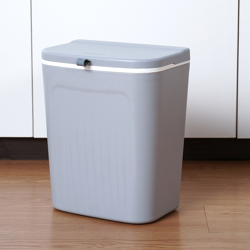 25年新型ゴミ箱家庭用トイレ圧輪無蓋キッチン寝室大容量オフィス客間紙かご|undefined