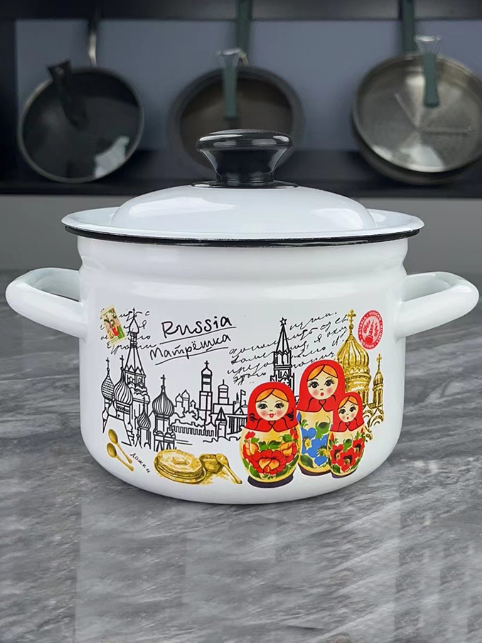Import capacious kitchenware