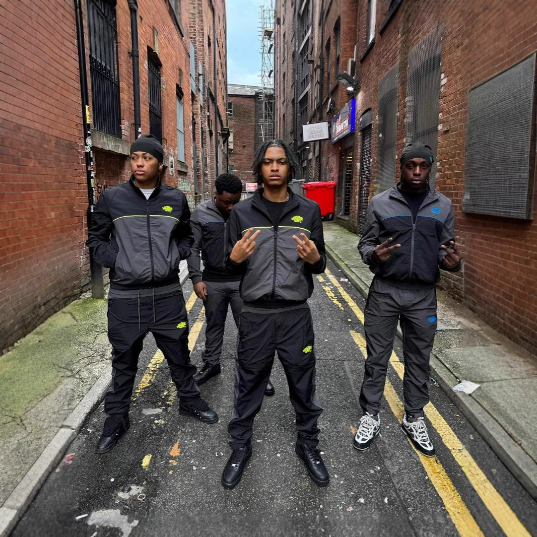 Synaworld Drill стиль европейский товарный взрывной костюм цвет вертикальный воротник тонкая куртка мужской прилив осенний спортивный костюм куртка