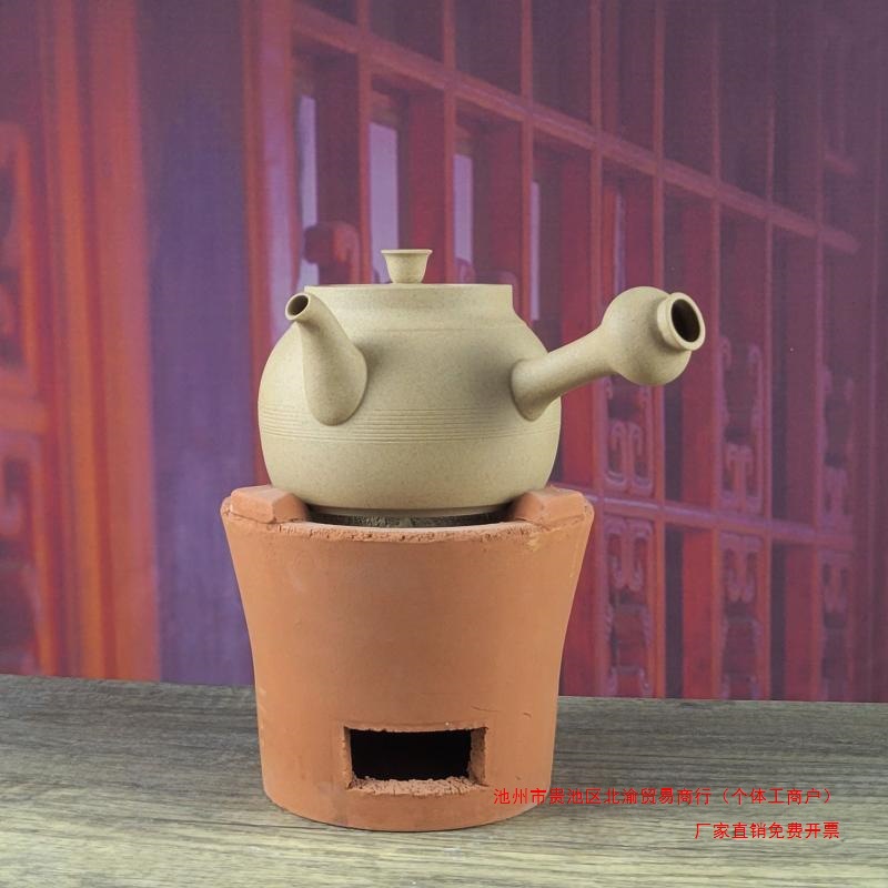 红泥炉炭炉茶炉橄榄碳炉小火炉砂铫风炉仔砂铫煮茶壶烧炭酒其他