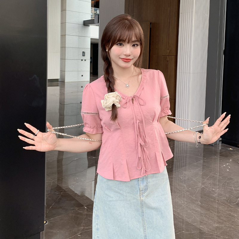  夏  XL-5XL 大きいサイズ トップス