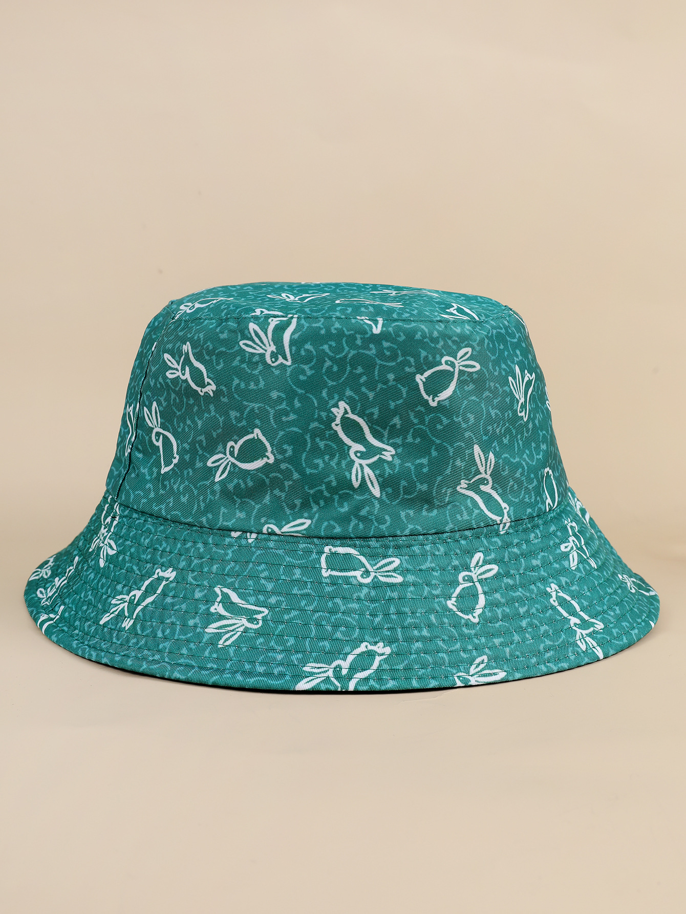 Primavera y verano nueva protección solar impresa sombrero de pescador hombres y mujeres todo partido casual sombrero de sol completo impreso sombrero de cuenca sombrero transfronterizo