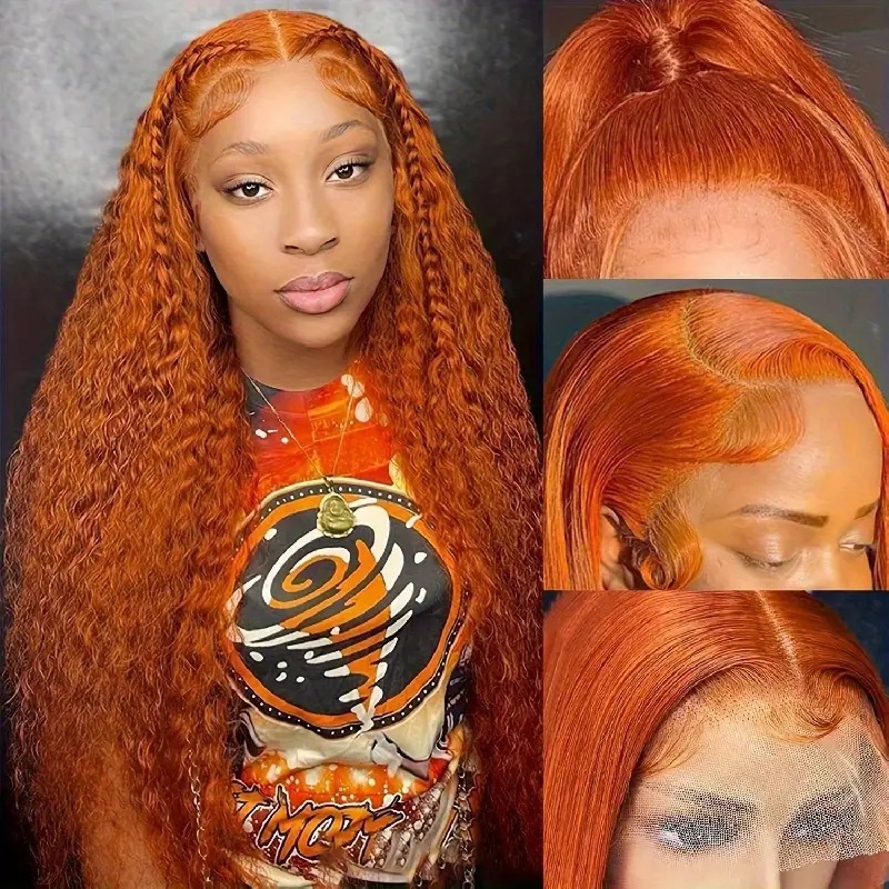 Peluca de pelo largo rizado enrollado de tubo de rollo pequeño de venta caliente de África