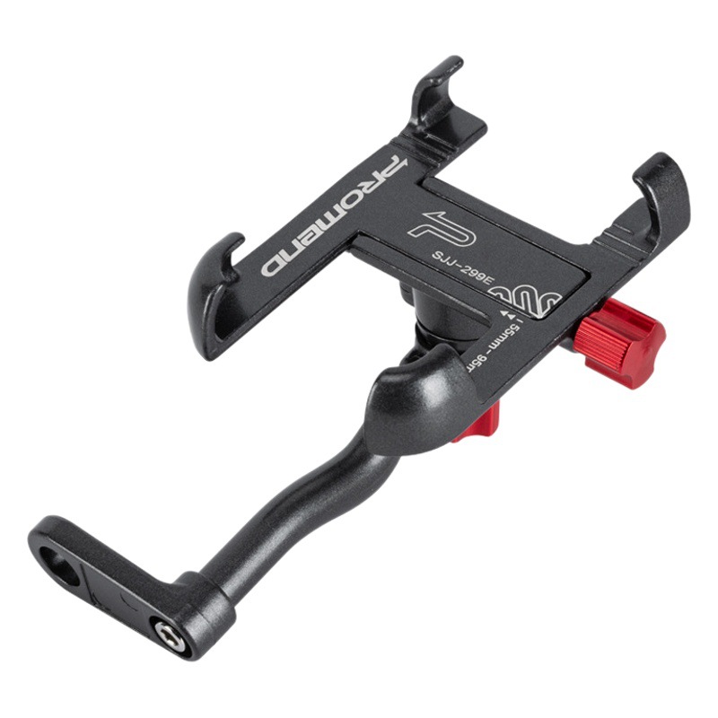 PROMEND aleación de aluminio soporte de teléfono móvil ángulo ajustable giratorio bicicleta mountain bike motocicleta soporte de navegación