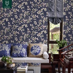 Home Ancient Style Self-Adhesive Thickening Chinese Wallpaper Court Style Wall Covering Home Background Wall Paper Self-Sticking Wholesale