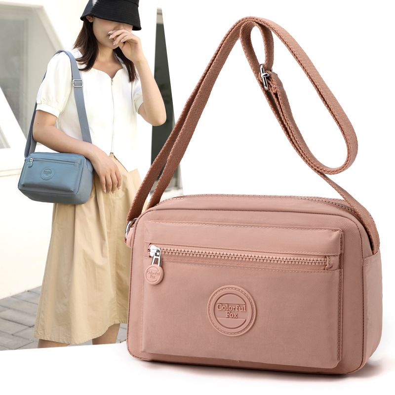 Colorful Fox new macaron color shoulder for women, fashionable and trendy crossbody bag, multi-layer phone bag_voghion.com