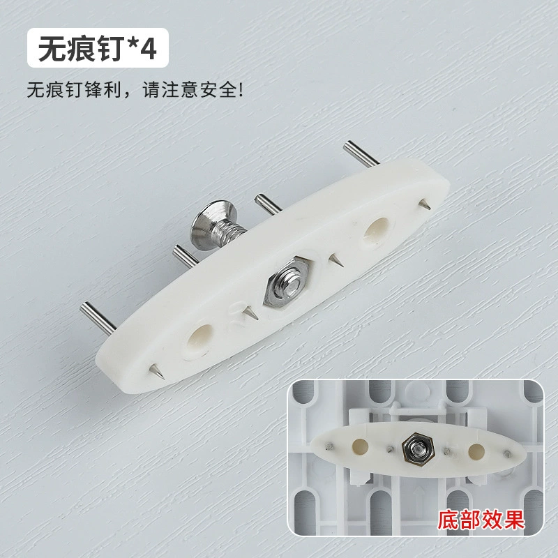 墙面全配件洞洞板收纳墙电竞房工具房厨房免打孔挂篮挂钩隔板支架