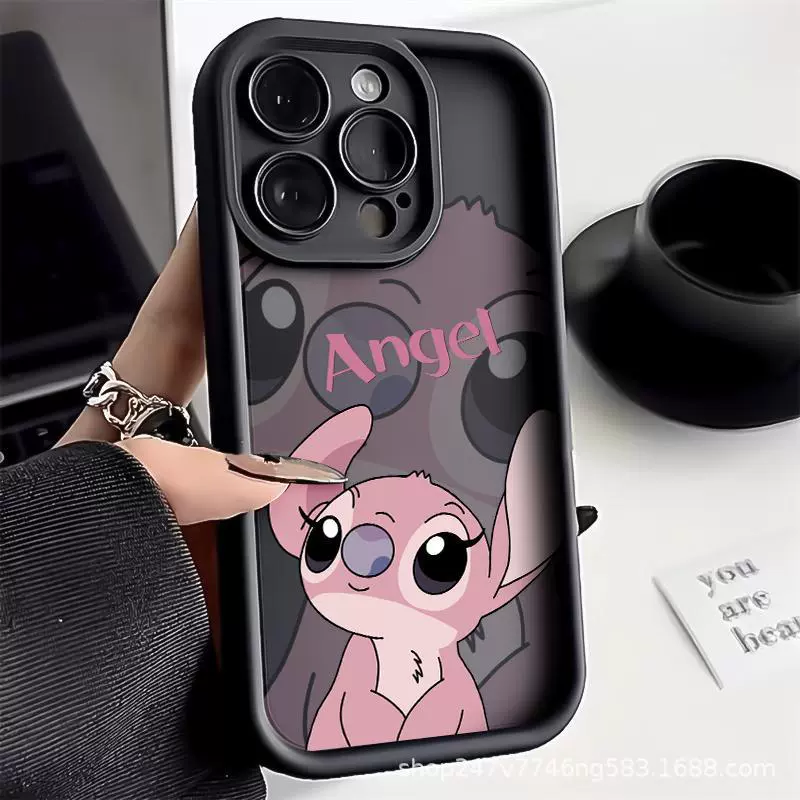 Чехол для телефона, совместим с Apple iPhone 11–16, милый мультяшный дизайн, лёгкий 0,02 кг