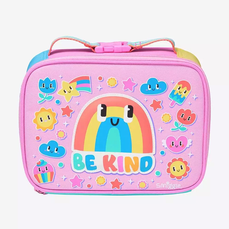 Ранец 澳洲smiggle餐包双层手提包饭盒包小学生儿童防水保温袋lunch bag