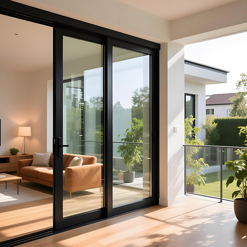 Factory Direct Sales Sliding Side-Opening Glass Door Aluminum Alloy Decorative Sliding Door Balcony Living Room Partition Glass Sliding Door Factory Direct Sales Sliding Side-Opening Glass Door Aluminum Alloy Decorative Sliding Door Balcony Living Room Partition Glass Sliding Door