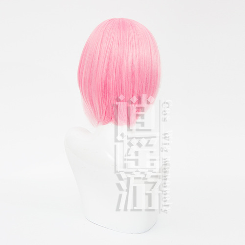 RPG Cosplay Wig for Re:Zero - Ram Ram, Anime Cosplay Wig