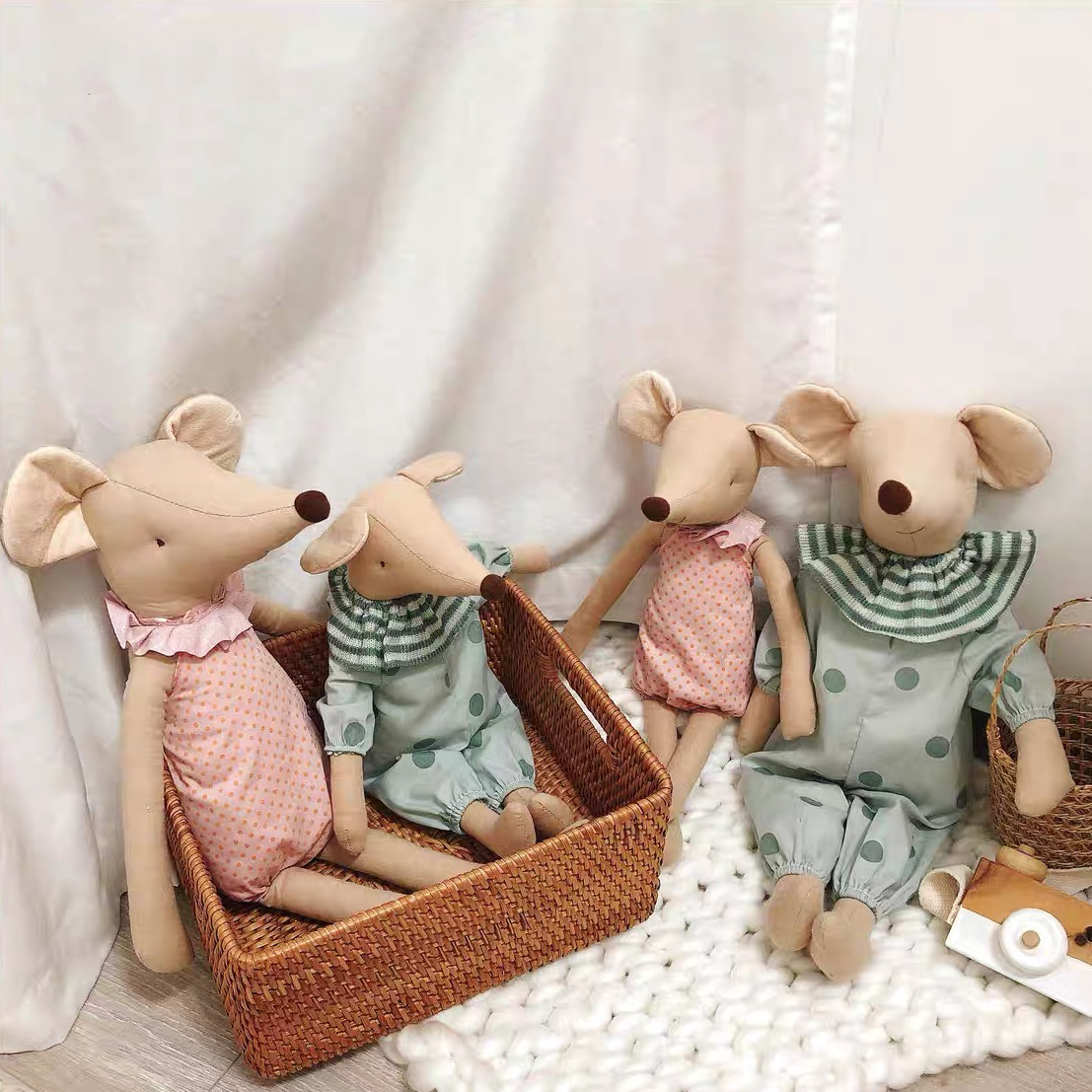 Nuevo Juguete de Peluche de Gallo de Algodón, Conejo, Dinosaurio, Muñeco de Jirafa para Bebés, Pingüino de Peluche