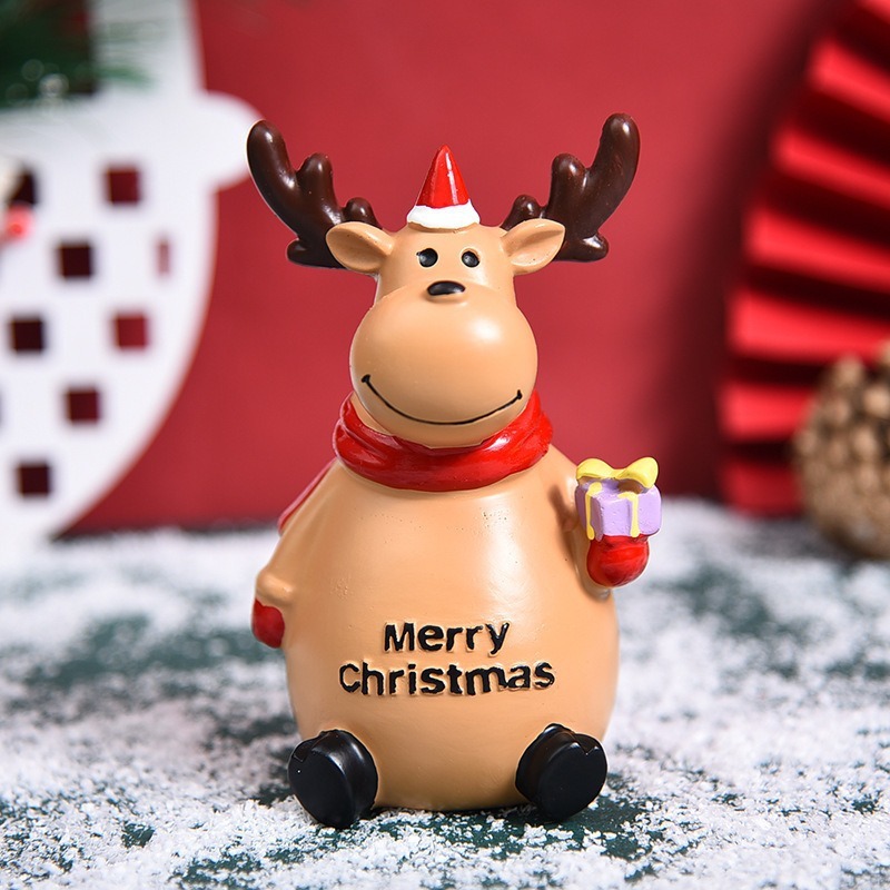 国境を越えたアイデアスポットサンタクロースヘラジカ雪だるまクリスマスツリー部屋レストラン屋外クリスマスイブ装飾|undefined