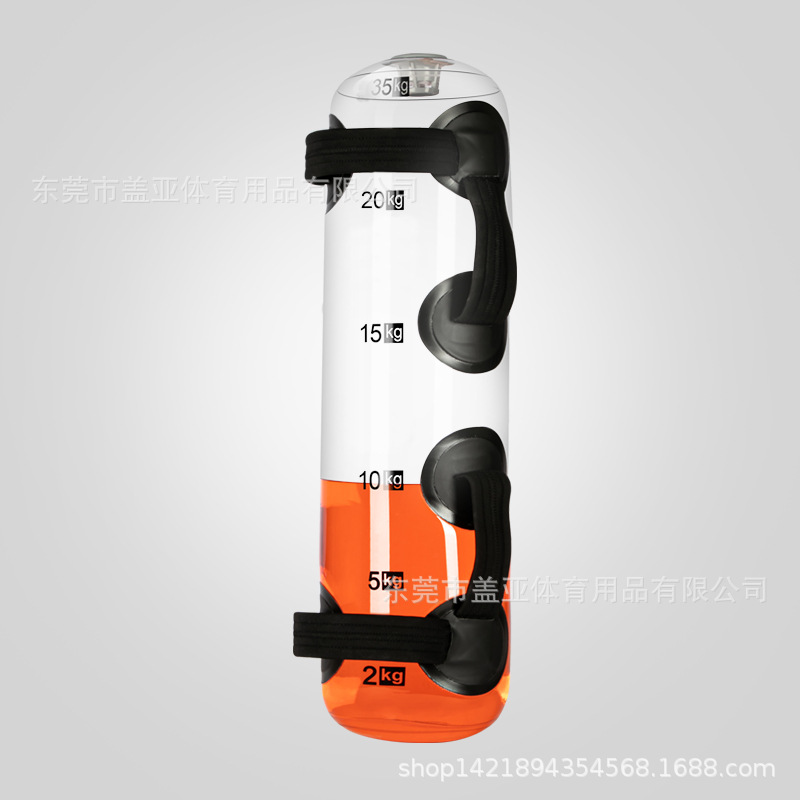 무게 베어링 피트니스 워터 백 35kg (3 색 물 포함)