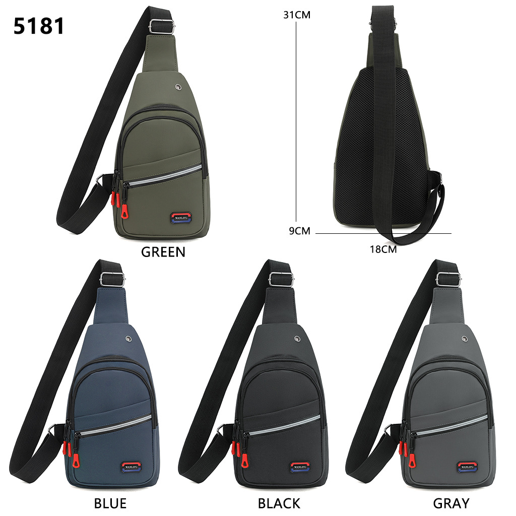 High quality waterproof capacious chest bag