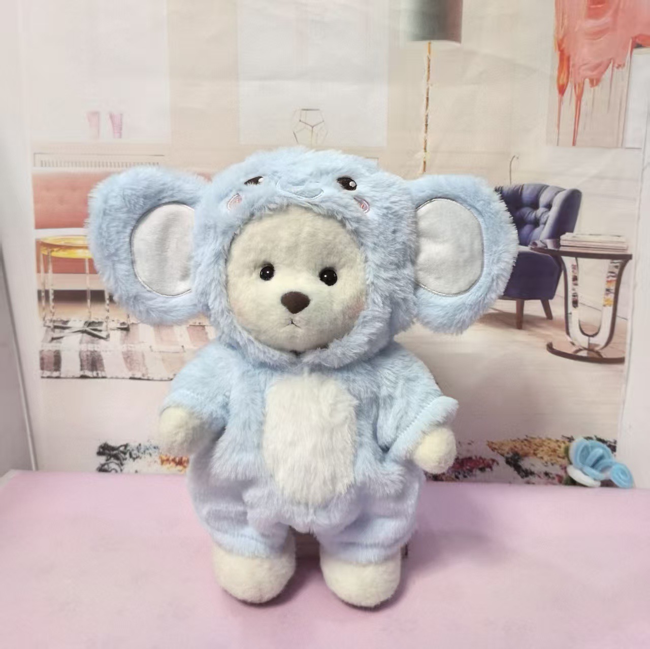 Macacão Lanxiang / Fantasia de Urso Lena 30CM