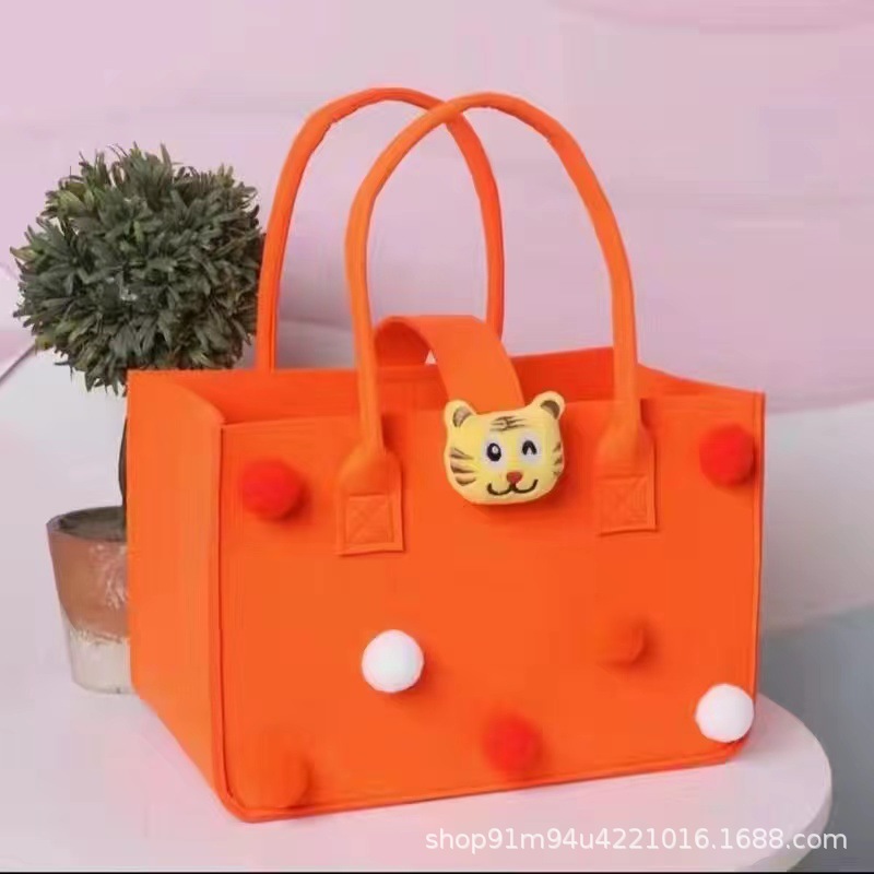 오렌지-레드 모피 공