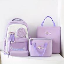 I2863 代发速卖通亚马逊跨境新款通用双肩背包多件学院风单肩