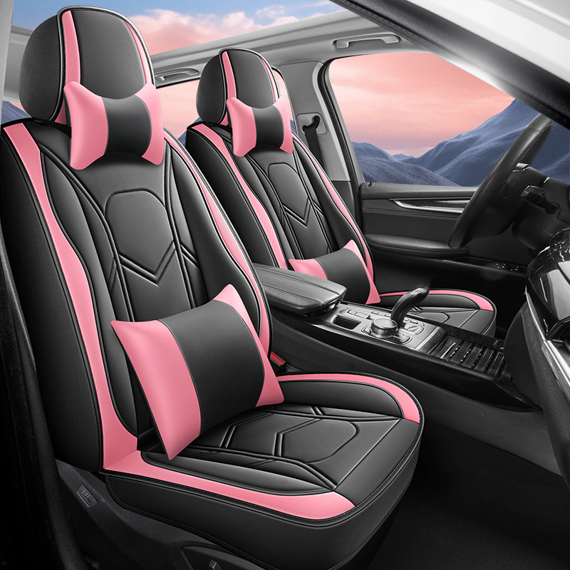 2025年新型クロスボーダーカーシートクッション、四季通用フルレザーシートカバー、フルカバーシートカバー、メーカー卸売|undefined