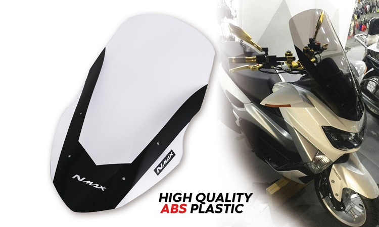 Suitable for Yamaha Nmax155Nmaxl12516-18 Front Windshield Motorcycle Heightening Glass Deflector