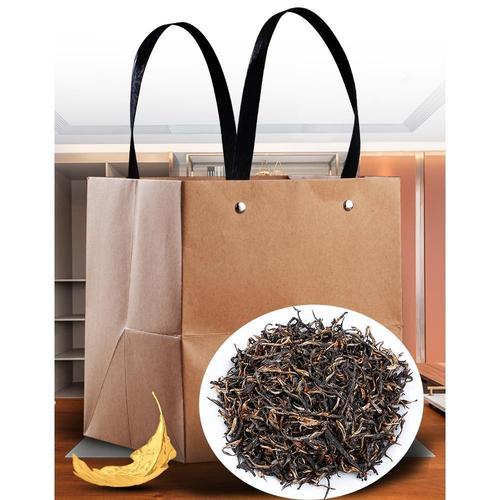 Lapsang Souchong Black Tea, Aromatic Type, New Tea from Lapsang Souchong, Wood Bucket Gift Box, 500g
