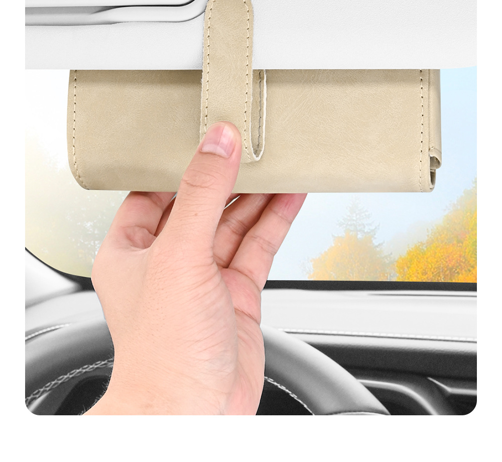 Suitable for Bmw Mini Car Glasses Holder Countryman Interior Supplies Car Storage Glasses Case