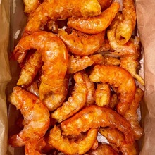 岛屿海味烤海虾舟山产香酥鲜虾干烤虾干脆脆虾开袋即食海鲜熟食