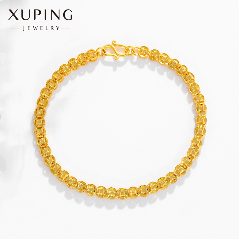 Xuping Jewelry Plated 24K Gold Alloy Gol...