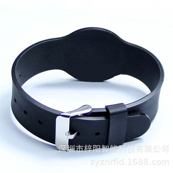 专业制作跳水馆I code SLI硅胶腕带 15693协议RFID硅胶腕带