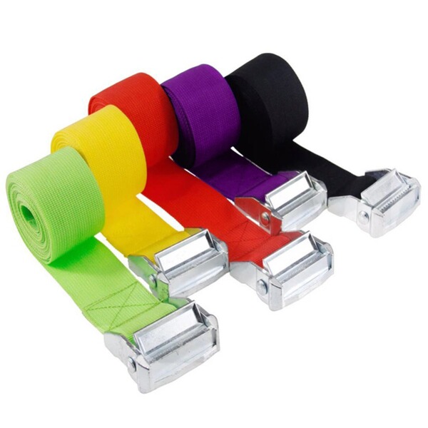 Metal adjustable elastic luggage band