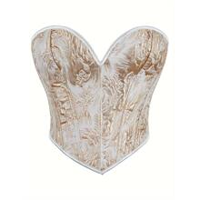 C 71958 Gold Print Straps Corset ��ɫӡ��Ĩ���¿羳��