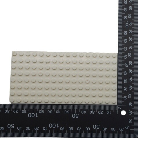 [Minimum order of 50G] Cross-border MOC domestic building blocks are compatible with Lego 92438 small particles 8x16 basic low board parts