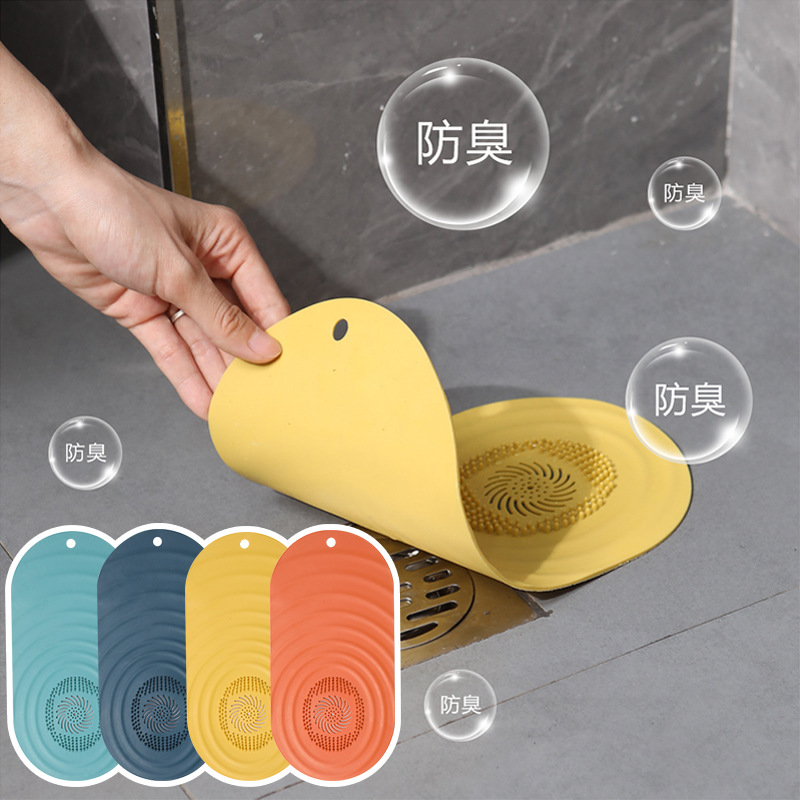 Kitchen sewer floor drain toilet anti -anti -counterclaim silicon…