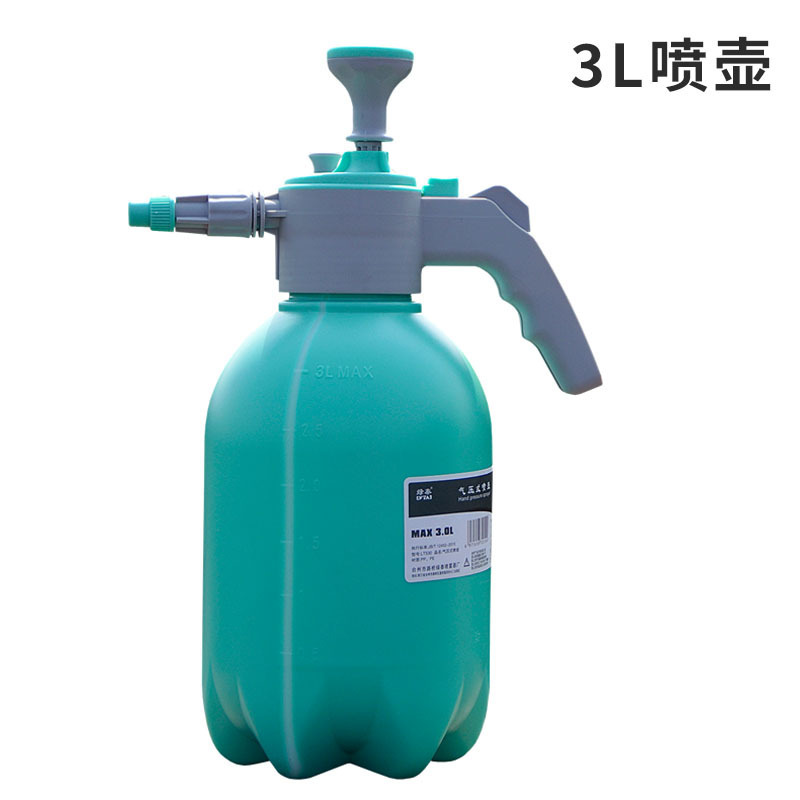 블루 원예 물뿌리개 3L 패션모델 [강한 압력]