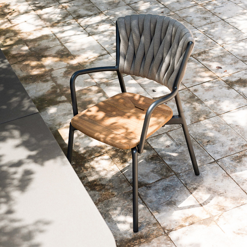 Al Aire Libre mesa y silla patio Villa jardín al aire libre balcón mesa de café Silla de ratán conjunto de tres piezas Internet celebridad ocio al aire libre silla combinación