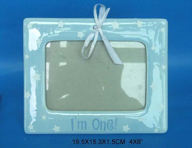 Ceramic Photo Frame Baby Photo Frame Creative Home Decoration Creative Painted Handmade Frame