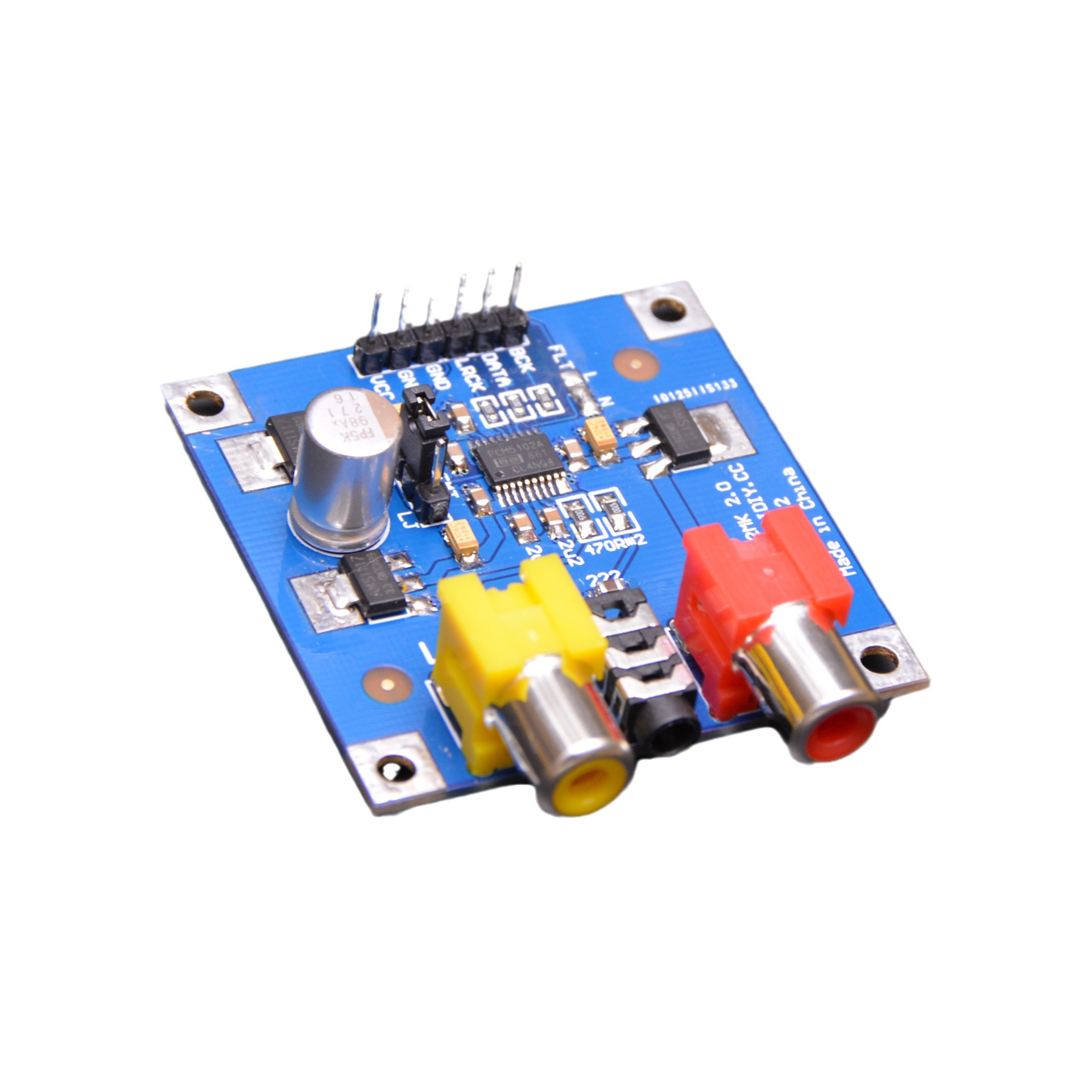 PCM5102/PCM5102A DAC解码器 I2S输入 32bit 384K 带3.5耳机输出