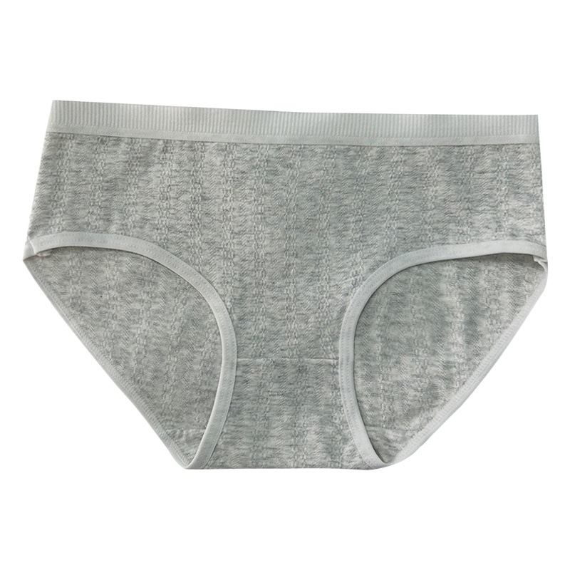 Ropa interior de algodón puro directo de fábrica Estudiante de mujer japonés Mediados de cintura simple chica transpirable más calzoncillos de tamaño al por mayor