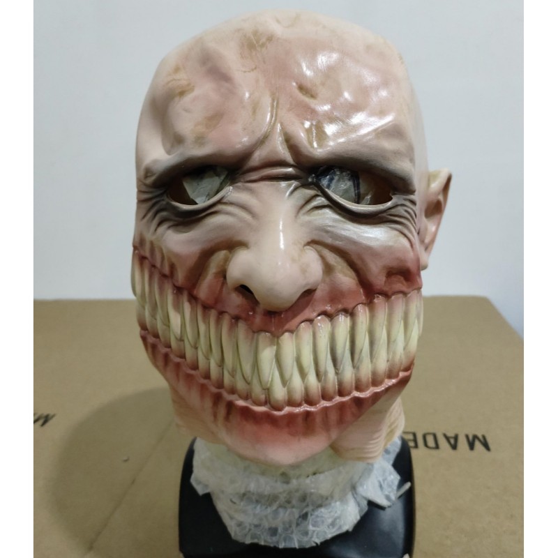 Estación independiente de Halloween nueva Máscara vieja abuela tocado vestir apoyos látex Calvo sombrerería transfronteriza