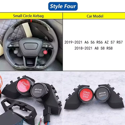 one-touch start/stop., Steering wheel - 5