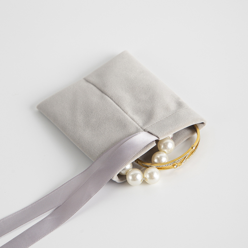 Solid Color Pattern Simple Style Style 1 Piece Cloth Simple Style Daily Solid Color Jewelry Packaging Bags
