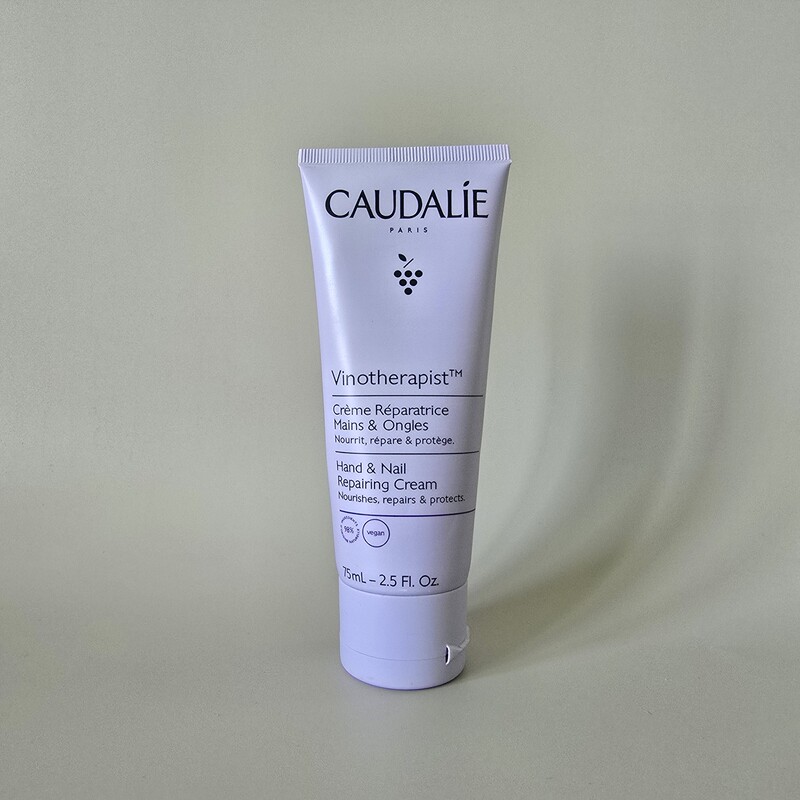 Caudalie Grape Seed Hand Cream Nourishing, Anti-Dryness, Moisturizing, Hydrating 75ml Nail Care