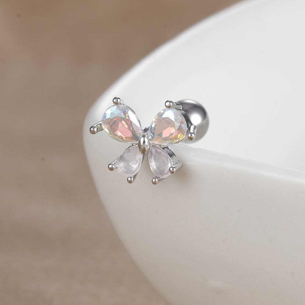 4g Weight straight barbell Piercing needle type spike Piercing ball type Pearl, Zircon Inlay Material Ear Studs Classification Ear Cartilage Rings & Studs Piercing Type 1 Piece Quantity Daily Occasion 304 Stainless Steel, Copper Material Heart Shape, Butterfly Pattern Women's Gender Inlay Design Shiny, IG Style Style 1 Piece Ear Cartilage Rings & Studs IG Style Shiny Heart Shape Butterfly 304 Stainless Steel Copper Inlay Pearl Zircon Ear Cartilage Rings & Studs 9